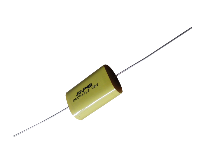 Axial Leads Metallized Plyester Film Capacitor | Flat Oval | CDDB